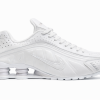 Nike Shox R4 Triple White sneakers