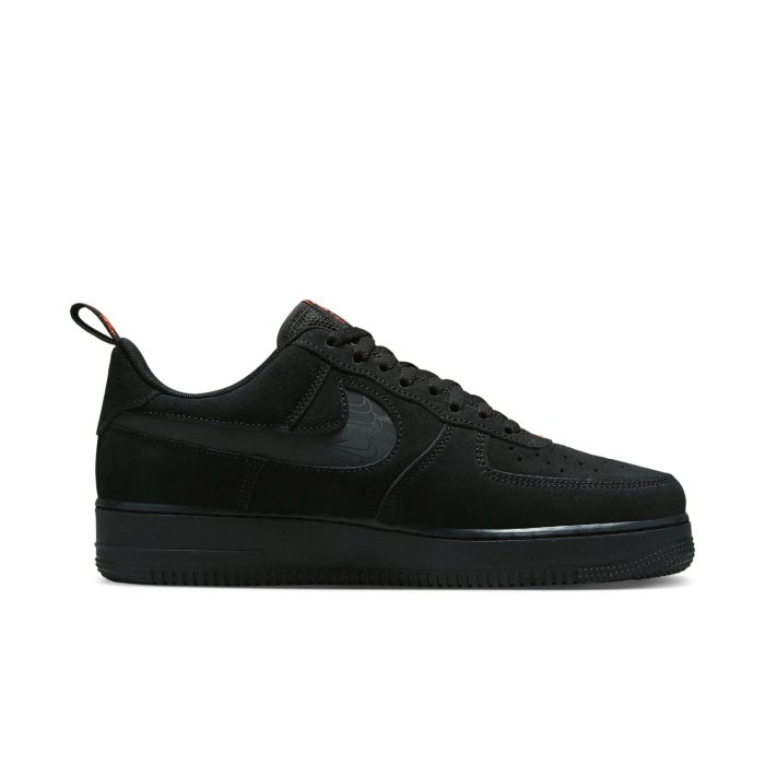 Nike Air Force 1 Low ’07 LV8 ‘Multi-Swoosh Black Crimson’ - Image 4