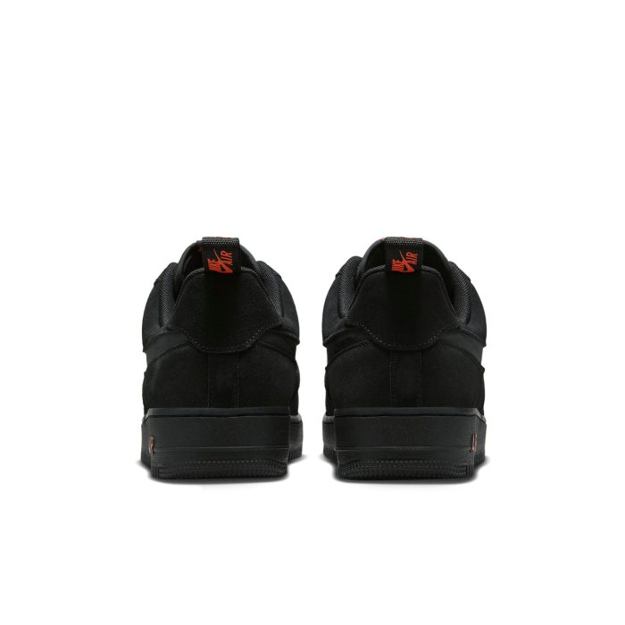Nike Air Force 1 Low ’07 LV8 ‘Multi-Swoosh Black Crimson’ - Image 2