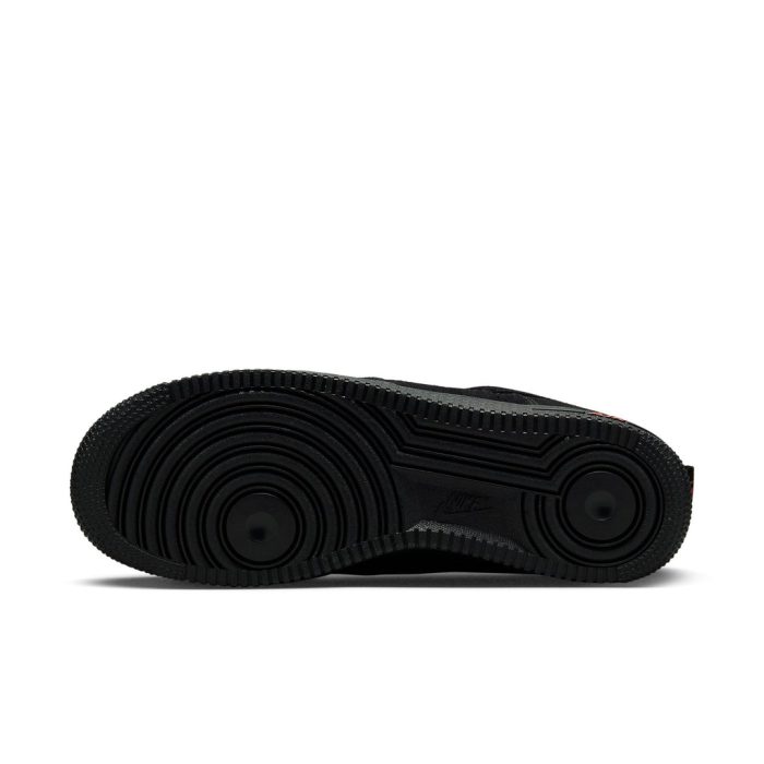 Nike Air Force 1 Low ’07 LV8 ‘Multi-Swoosh Black Crimson’ - Image 5
