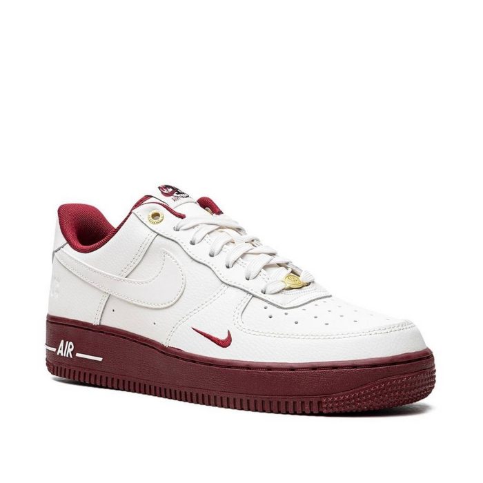 Nike Air Force 1 ’07 SE ’40th Anniversary – Sail Team Red’ Sneakers - Image 3