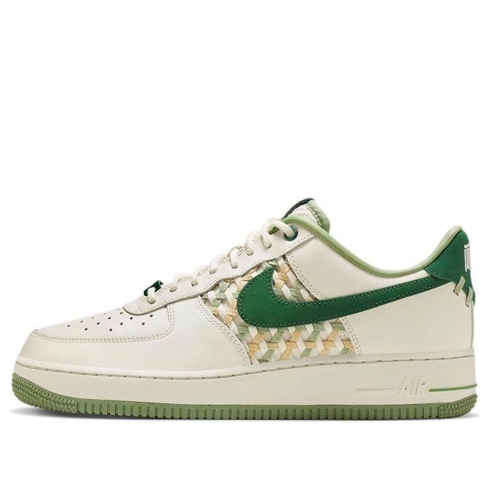 Nike Air Force 1 Low ‘NAI-KE Light Bone Gorge Green’ - Image 2