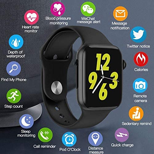 T500 Plus Smart Watch - Pink - Image 3