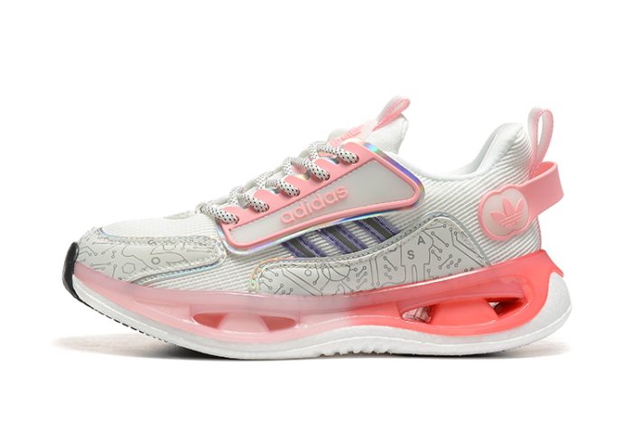 Adidas Marathon 9 Running Sneakers – White – Pinkrose - Image 7