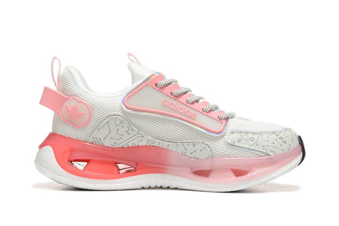 Adidas Marathon 9 Running Sneakers – White – Pinkrose - Image 5