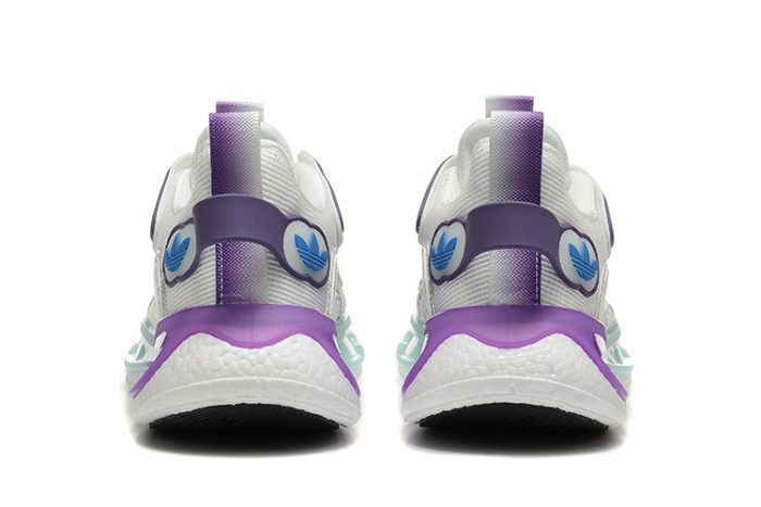 Adidas Marathon 9 Running Sneakers – White & Purple - Image 5