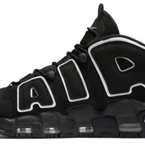 Alternative view of Nike Air More Uptempo – Black