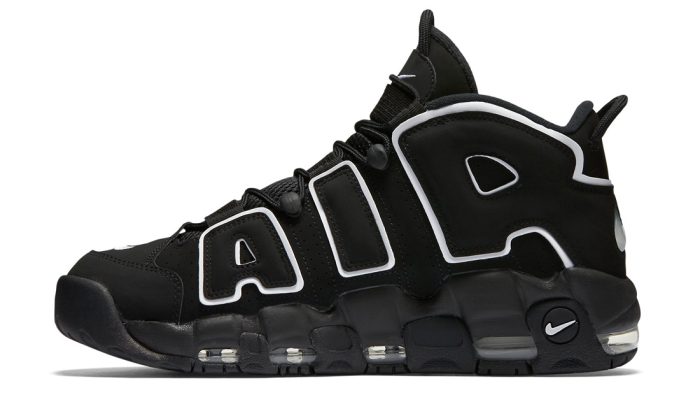 Nike Air More Uptempo – Black - Image 2