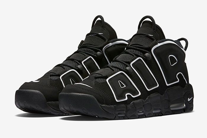 Nike Air More Uptempo – Black - Image 6