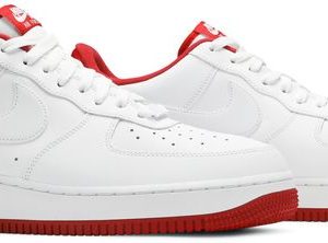 Alternative view of Air Force 1 Low University Red
