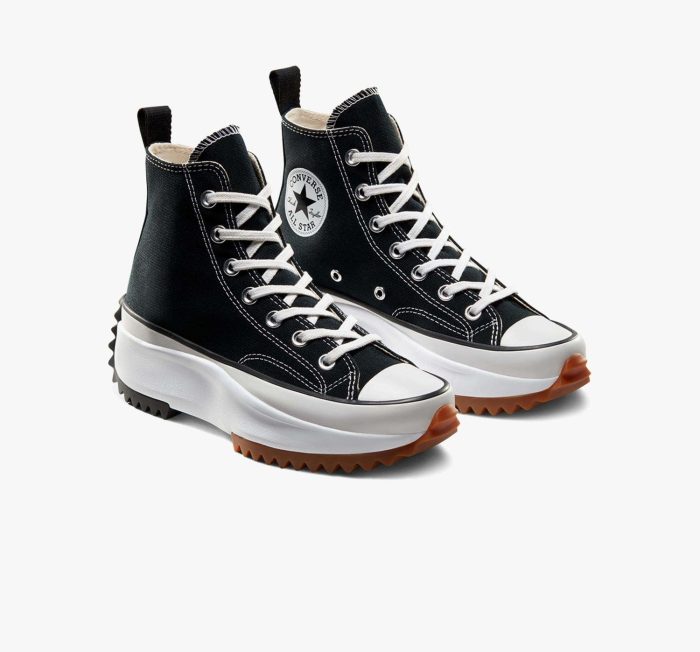 Converse Run Star Hike Platform Hi-Top Black - Image 5