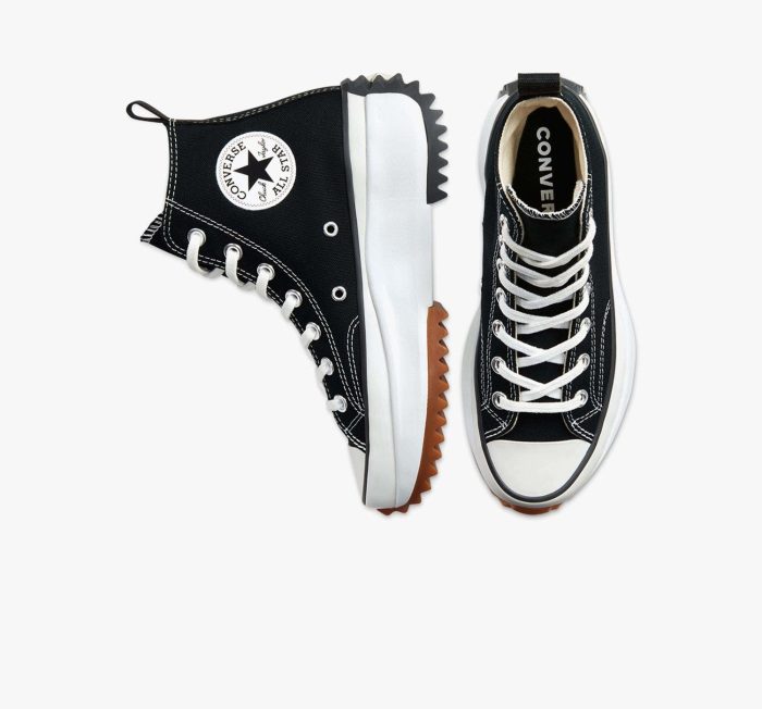 Converse Run Star Hike Platform Hi-Top Black - Image 4