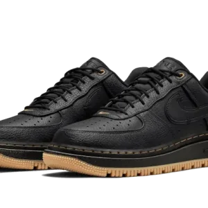 Alternative view of Nike Air Force 1 Luxe – ‘Black Gum’