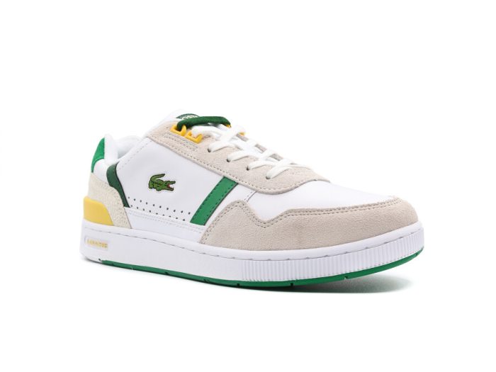 Lacoste T-Clip White & Green - Image 3
