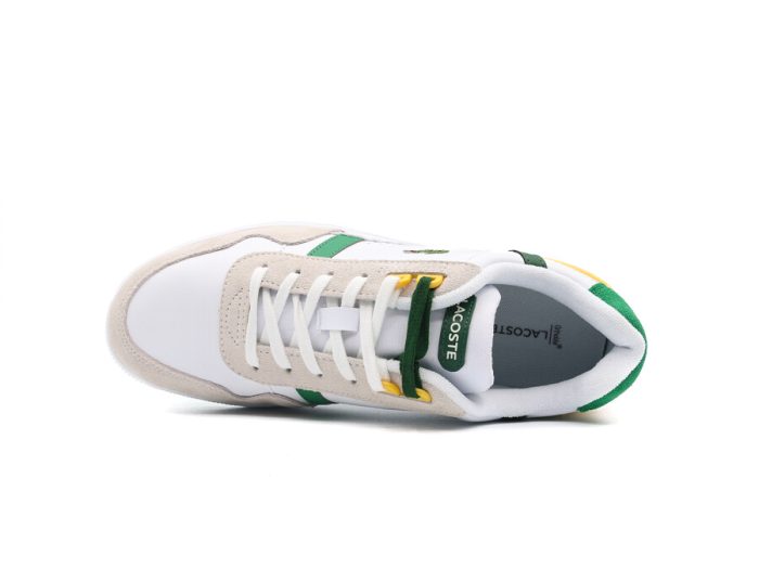 Lacoste T-Clip White & Green - Image 4