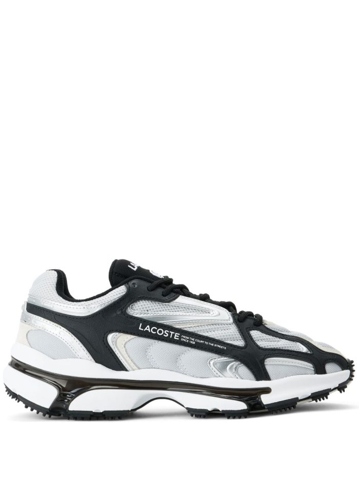 Lacoste L003 2K24 Mesh – Black, White, Light Grey - Image 4
