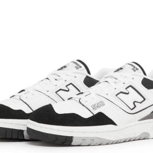 Alternative view of New Balance 550 White Black Rain Cloud