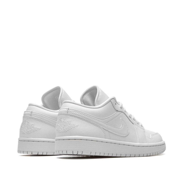 Nike Air Jordan 1 Low -Triple White - Image 2