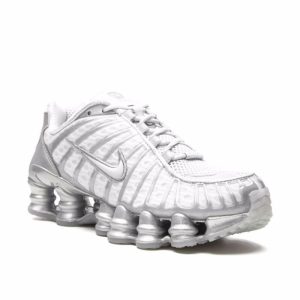 Alternative view of Nike Shox TL “Silver Grey & White”
