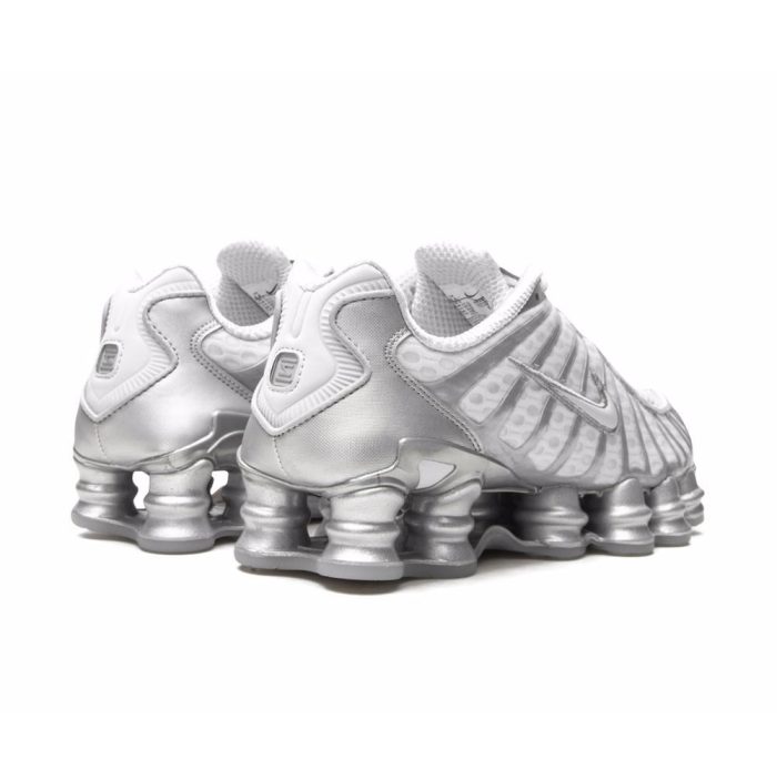 Nike Shox TL “Silver Grey & White” - Image 3
