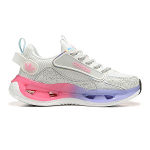 Adidas Marathon 9 Running Sneakers-White, Pink & Rose Purple