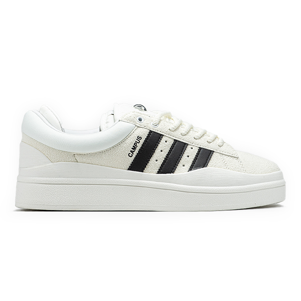 Adidas Campus x Bad Bunny – “White Black” Sneakers