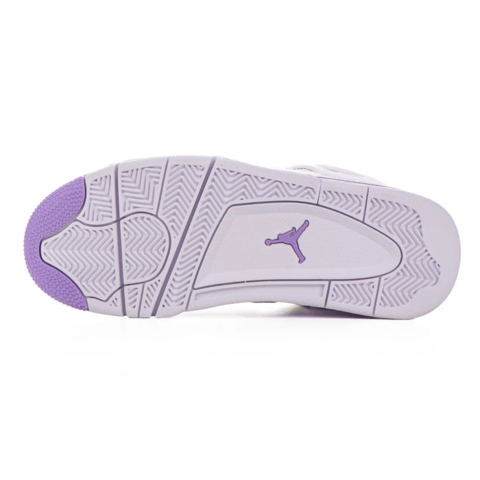Air Jordan 4 Retro “Purple Oreo” Sneakers - Image 3