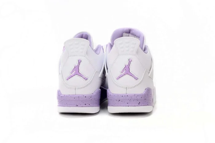 Air Jordan 4 Retro “Purple Oreo” Sneakers - Image 4