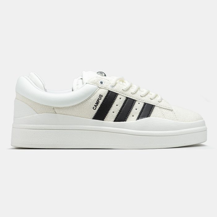 Adidas Campus x Bad Bunny – “White Black” Sneakers - Image 9