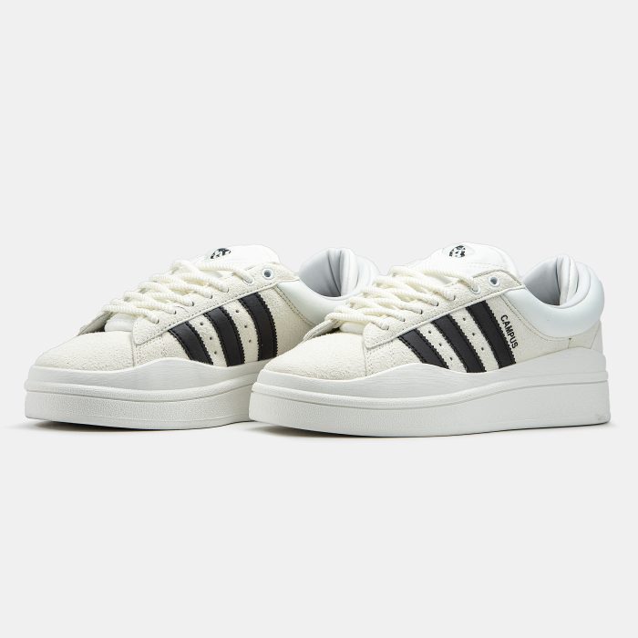 Adidas Campus x Bad Bunny – “White Black” Sneakers - Image 2