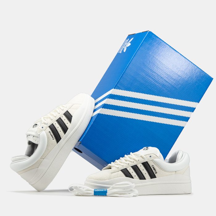 Adidas Campus x Bad Bunny – “White Black” Sneakers - Image 3