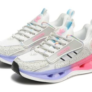 Alternative view of Adidas Marathon 9 Running Sneakers-White, Pink & Rose Purple