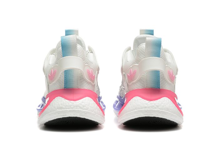 Adidas Marathon 9 Running Sneakers-White, Pink & Rose Purple - Image 6