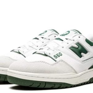 Alternative view of New Balance 550 White – Green Sneakers