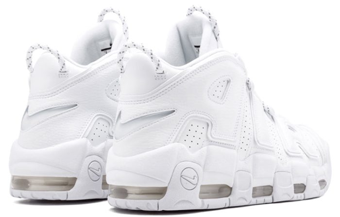 Nike Air More Uptempo – Triple White - Image 3