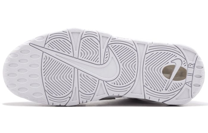 Nike Air More Uptempo – Triple White - Image 4