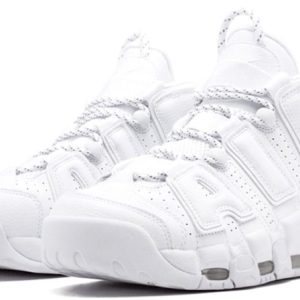 Alternative view of Nike Air More Uptempo – Triple White