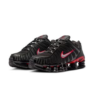 Alternative view of Nike Shox TL “Black – Red” Sneakers
