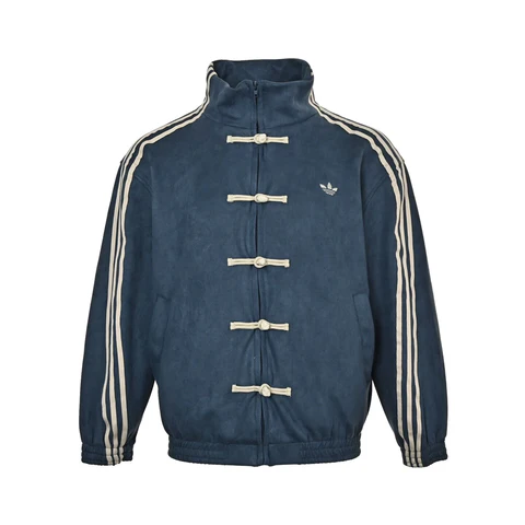 adidas CTT 3.1 Chinese high-neck jacket blue