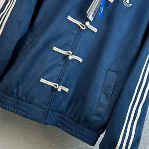Alternative view of adidas CTT 3.1 Chinese high-neck jacket blue