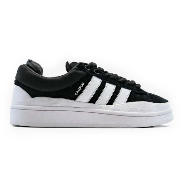 Adidas Campus x Bad Bunny – “Black & White” Sneakers
