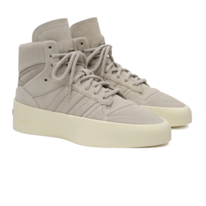 Alternative view of Adidas x Fear of God Athletics ’86 High ‘Sesame’ Beige Sneakers