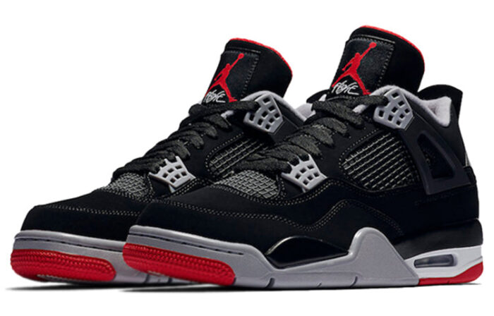 Air Jordan 4 Retro OG ‘Bred’ 2019 Sneakers - Image 2