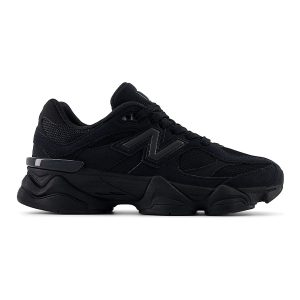 New Balance 9060 Lifestyle – Triple Black ‘Suede’ Sneakers