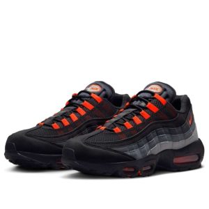 Alternative view of Nike Air Max 95 ‘Black Hyper Crimson’ Sneakers