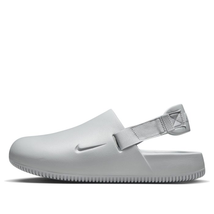 Nike Calm Mule Slide ‘Light Smoke Grey’ - Image 5