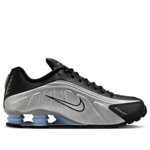 Alternative view of Nike Shox R4 ‘Metallic Silver Psychic Blue’ Sneaker