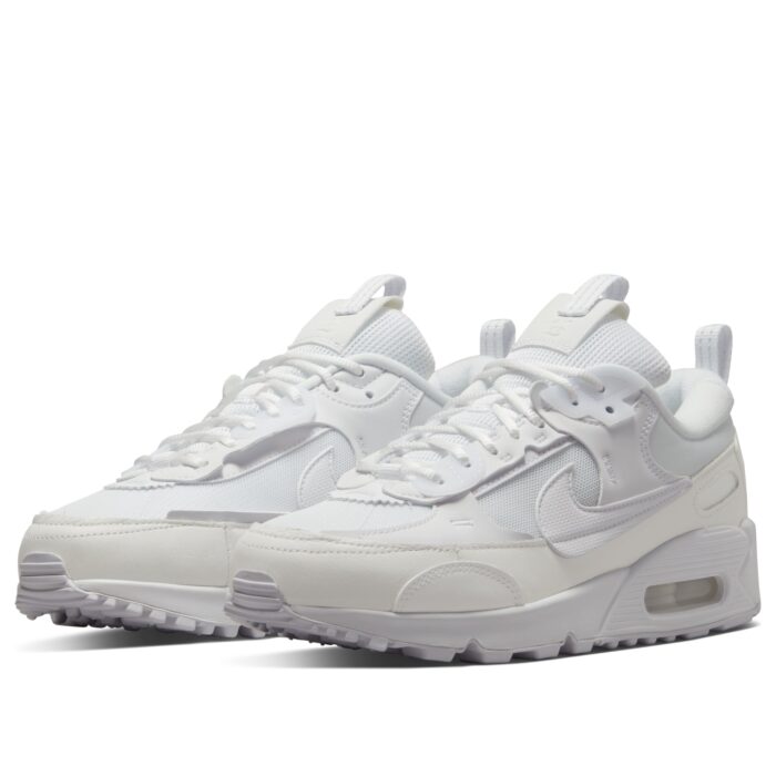 Nike Air Max 90 Futura ‘Triple White’ Sneakers - Image 2