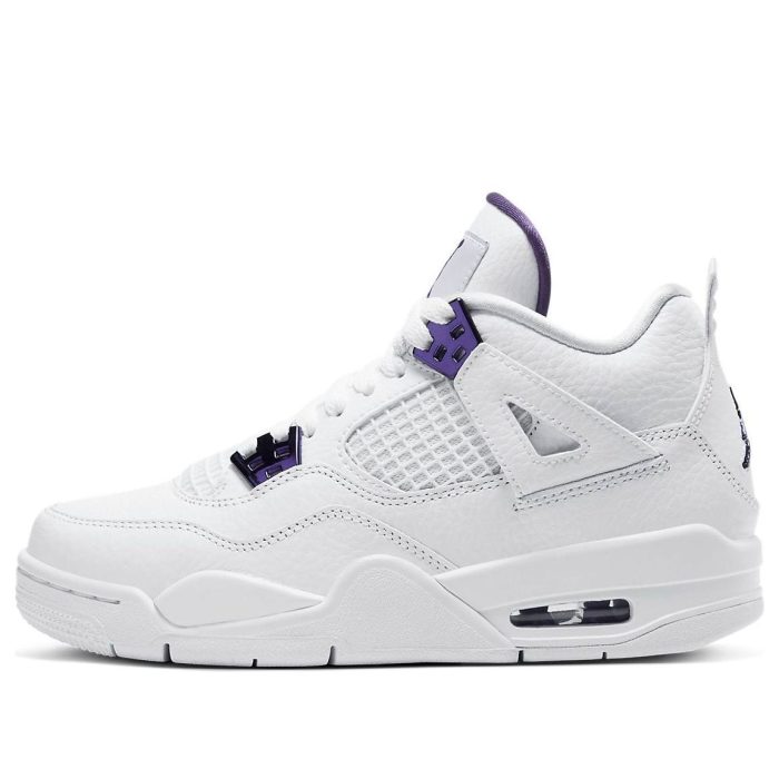 Air Jordan 4 Retro “Metallic Pack – Purple” Sneakers - Image 4