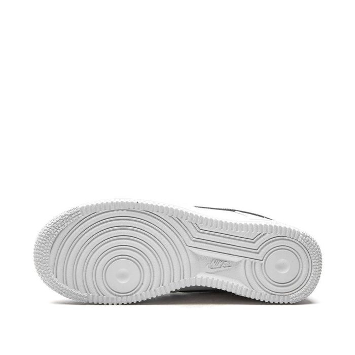 Nike Air Force 1 Low Essential “White/Black/Gold” Sneakers - Image 3